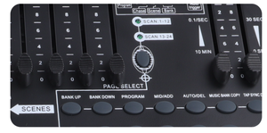 DMX384 Moving Light Control DJ Lighting <strong>Controller</strong> <strong>DMX</strong> Console Stage Control for Event Party Show DJ Disco Club