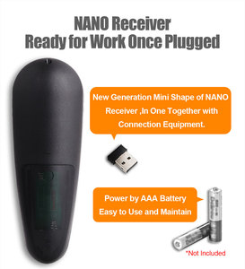 G30S Voice Air Mouse Remote <strong>Control</strong> 2.4G Wireless <strong>Keyboard</strong> 33 <strong>Keys</strong> IR Learning Gyro Smart Remote for TV Box Mini Projector - Product Image 2