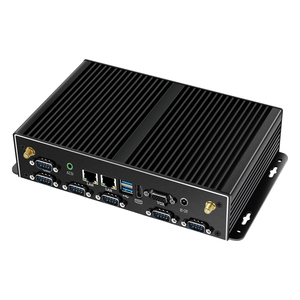XCY産業用コンピューターJ1900クアッドコア2イーサネット6RS232 6 USB埋め込みPCファンレスポータブルコンピューター - Product Image 2