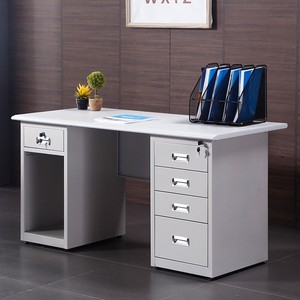 Steel <strong>Computer</strong> <strong>Table</strong> Metal <strong>Computer</strong> <strong>Tables</strong> Iron Office <strong>Table</strong> <strong>with</strong> Drawers Mesa De Computadora - Product Image 3