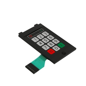 Impermeabile Tastiera 3x4 Matrix 20 Key Membrana Switch Tastiera di Controllo di Accesso del Fornitore Della Cina - Product Image 1