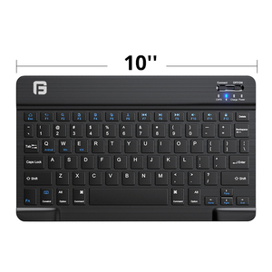 Ultra-Slim Bluetooths Wireless <strong>Keyboard</strong> Portable Mini Wireless <strong>Keyboard</strong> for Tablet Rechargeable for iPad Wins <strong>Android</strong> - Product Image 1