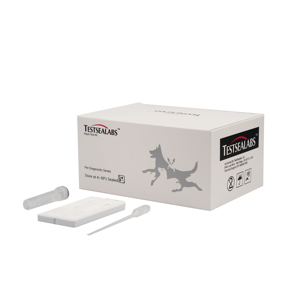 Testsealabs高敏感なEhrlichia/Anaplasma (EHR/ANA) 動物のための獣医のためのコンボ急速なテストキット - Product Image 4