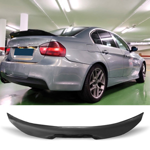 リアルーフリップスポイラーBMW 3シリーズE90セダンPSMスタイル2005-2012車リアトランクブーツリップスポイラー翼ABSプラスチック自動車部品