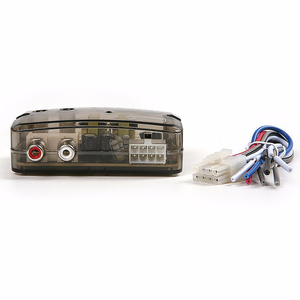 Fabricante convertidor de Audio 12V 2 canales altavoz de Audio de coche convertidor de nivel alto a bajo adaptador conector Puerto RCA Anti - Product Image 5
