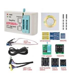 แบบพกพาพร้อม USB 2.0พอร์ตความเร็วสูง SPI แฟลช EZP2023 + EZP2023โปรแกรมเมอร์ + อะแดปเตอร์ชิป - Product Image 3