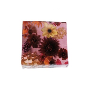 3 Ply 25*25CM Custom Printed Table Paper Color <strong>Napkin</strong> Serviettes Printing <strong>Napkins</strong> - Product Image 5