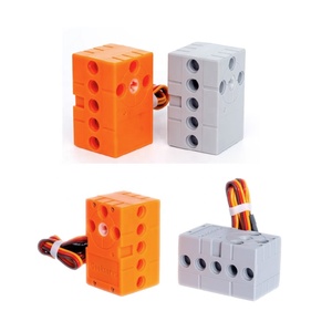 Geek servo 360 Grad Orange Servo 0,7 kg PWM-Steuerung Programmier bare Servo-Doppelkreuz-Ausgangs welle für Micro: Bit Smart Car Model