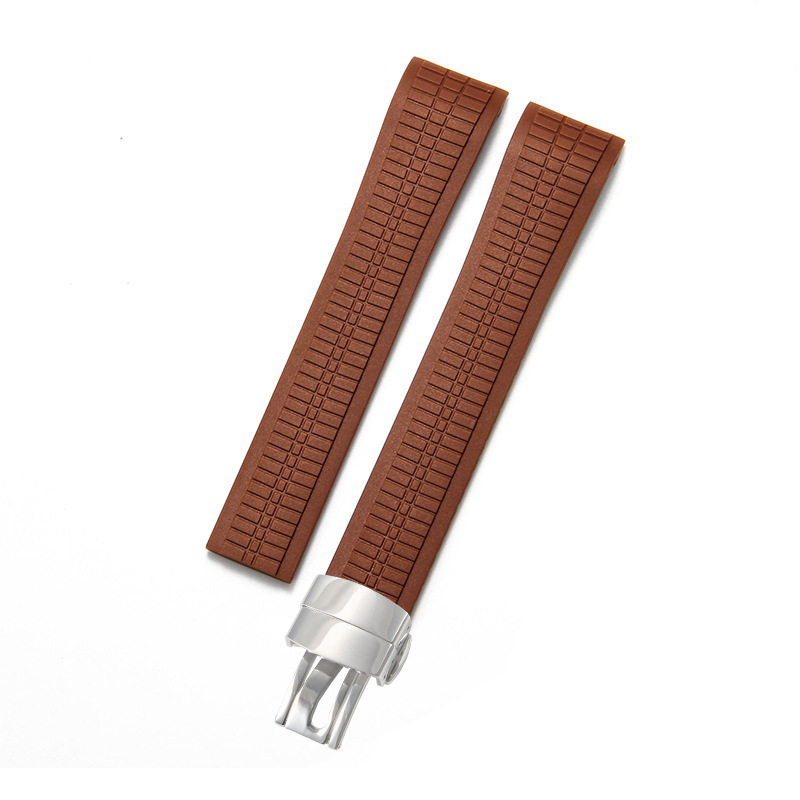 Marron clair-Boucle en acier-Z18