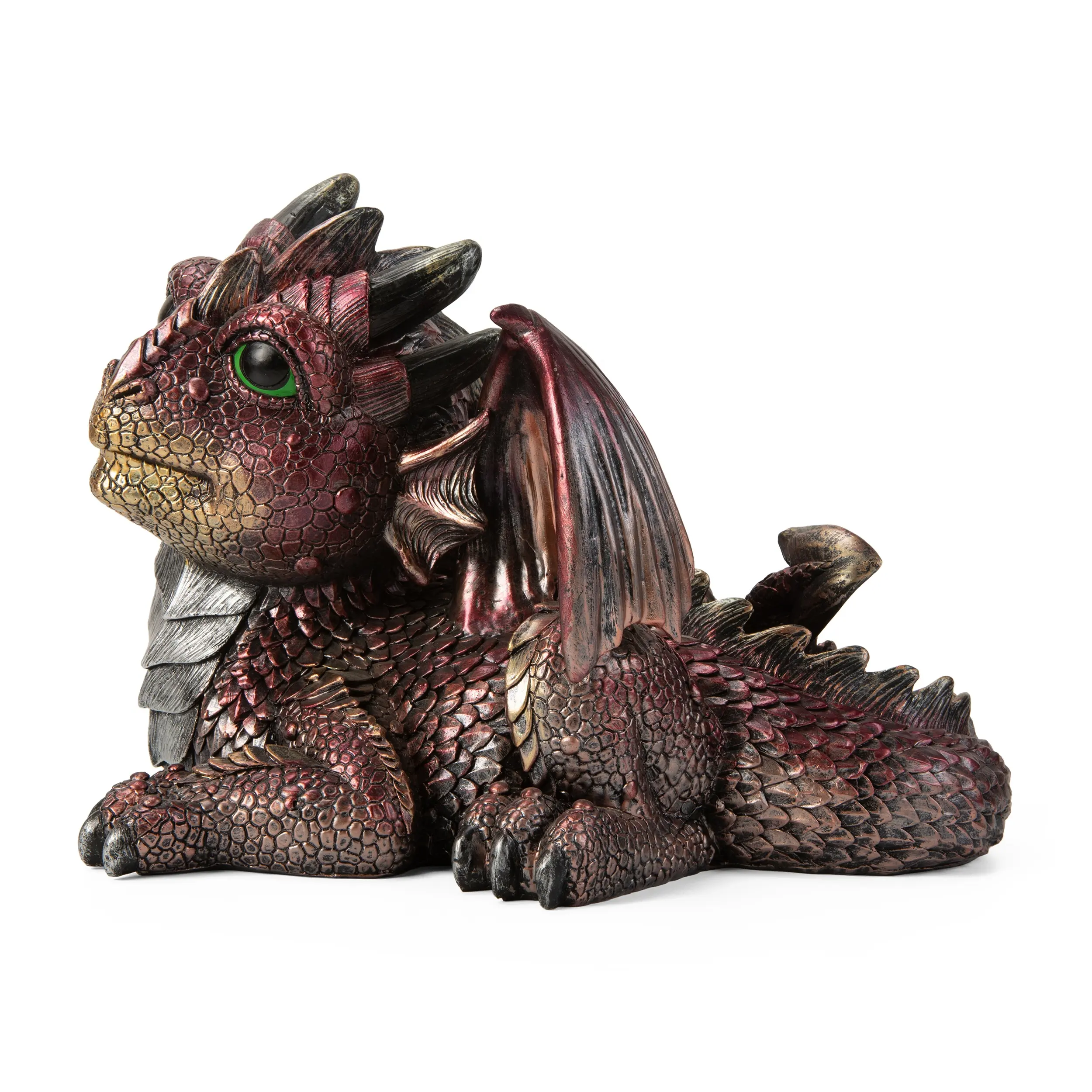 Estatua de resina personalizada, personaje de película, bonito dragón sin dientes para bebé, venta al por mayor