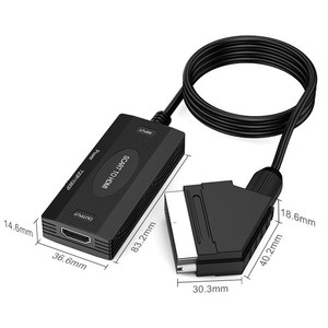 Carrito para Hdmi 1,3 Adapter 1080P/720P, udio ideideo ononverter con Micro icower ower Power able carrito para Hmi dable able - Product Image 4
