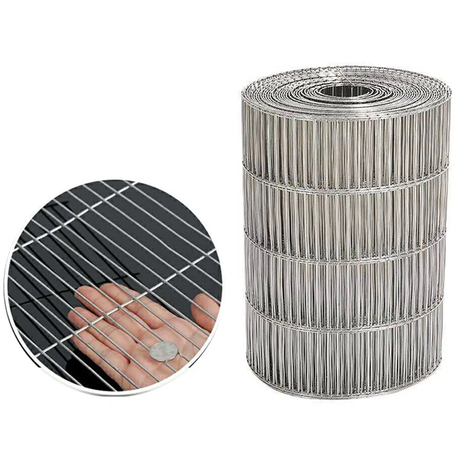 Stainless steel metal welded wire mesh for bird cage breeding nets