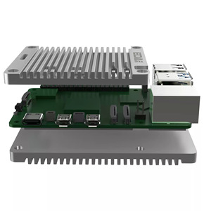 ED-Pi5Case-O ahududu Pi 5 pasif soğutma açık CNC durumda - Product Image 2