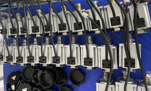 CE kalite Siheng motor fabrika 80mm AC Servo Motor 1KW mutlak kodlayıcı 17bit ile 220V 3.2nm sürücü için cnc makinesi - Product Image 3