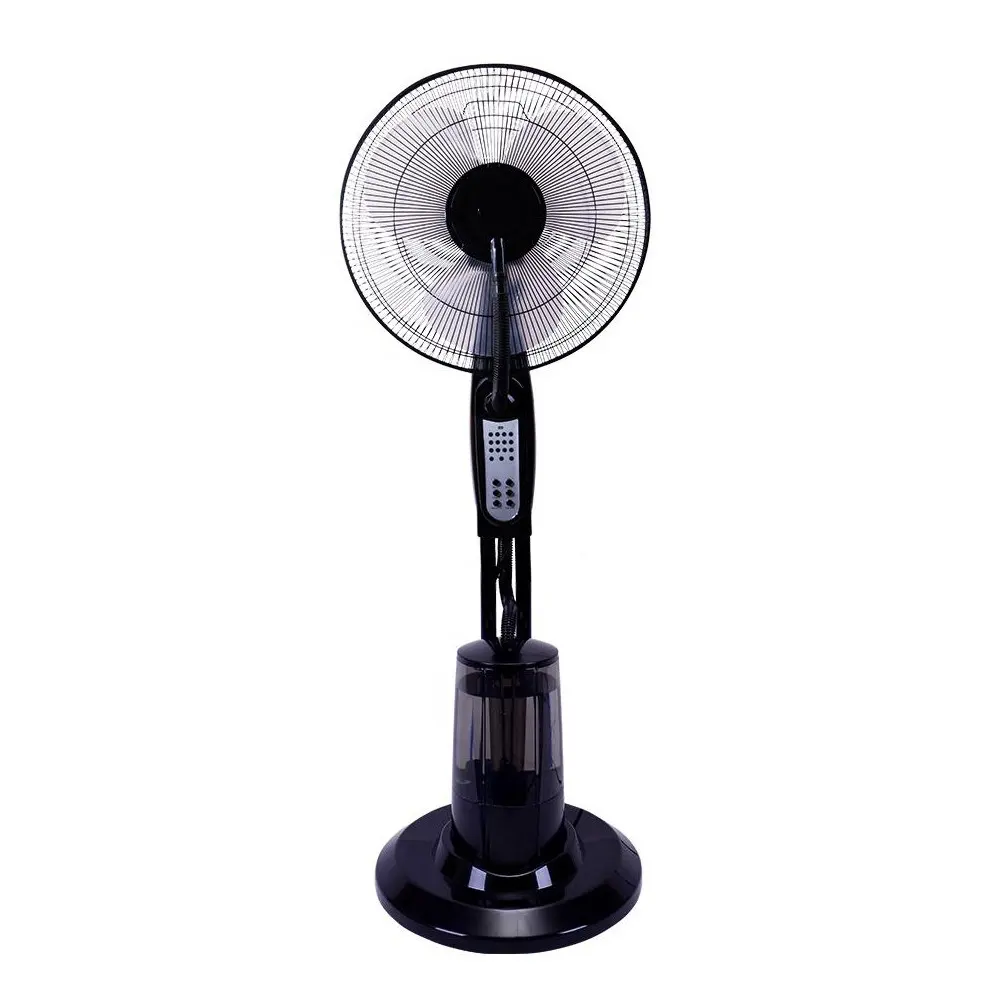 Ventilador de agua con rociador de niebla moderno, humidificador, ventilador de niebla de refrigeración, soporte oscilante, Enfriador de aire de capacidad de 3,2l con CE ROHS