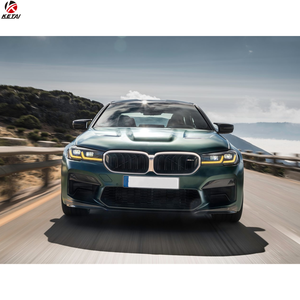 Oude Tot Nieuwe M5 Stijl Stijl Bodykit Koplamp Achterlicht Bumper Kap Spatbord Achter <span class=keywords><strong>Diffuser</strong></span> Voor Bmw 5 Serie F10 Tot G30 Lci 2021 + - Product Image 5