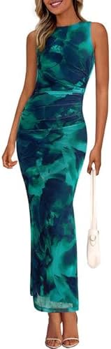 Lake blue floral