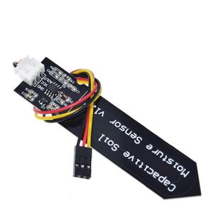 Modulo sensore di umidità del suolo resistente alla corrosione sensore di umidità del suolo capacitivo analogico ad ampia tensione V1.2 per Arduino fai da te