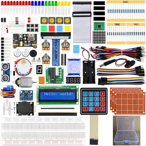 Ahududu Pi 4B 3B + elektronik modüller ve kitleri için Python programlama başlangıç kiti