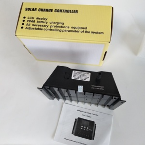 CM6024Z 60A auto de 12V 24V panel de la pantalla LCD batería controlador de carga Solar PWM Solar sistema de uso interior - Product Image 3