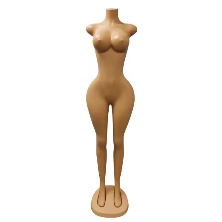 Venta al por mayor Maniquí de mujer de cuerpo completo de busto grande de talla grande Maniquí femenino de plástico
