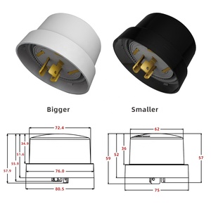 Controlador de luminaria inalámbrico inteligente DR-START con toma de conexión - Product Image 5