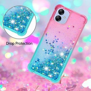 เคสโทรศัพท์มือถือลายทรายนีออนเรืองแสงสำหรับ infinix Note 12 G96เคสมือถือที่เป็นทรายแวววาวไล่ระดับสีสำหรับ tecno Spark 9 - Product Image 3