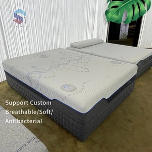 Funda de Colchón con Cierre <span class=keywords><strong>Coolmax</strong></span>, Funda de Colchón Lavable de Espuma Viscoelástica para Cama, Precio de Fábrica - Product Image 1