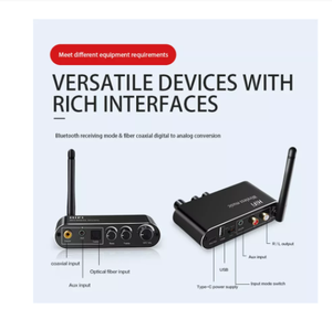 <strong>Digital</strong> to Analog <strong>Audio</strong> DAC Converter Spdif Optical Coaxial Signal to 3.5MM 3.5 AUX <strong>RCA</strong> Amplifier Decoder 5.0 Receiver - Product Image 3