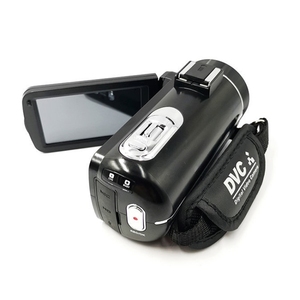 トップセラーDV-06 2.7K 48 MP IPSタッチスクリーンカメラリバーシブルLEDライトHDデジタルビデオカメラリモコン付き