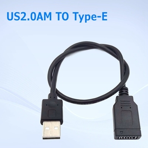 Personalizado 0,4 M USB2.0 Tipo E Cable de carga rápida Función PD PVC Jacket Foil para iPhone Mobile Smart Power Computer - Product Image 2