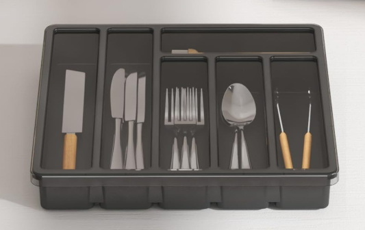 Gray with lid
