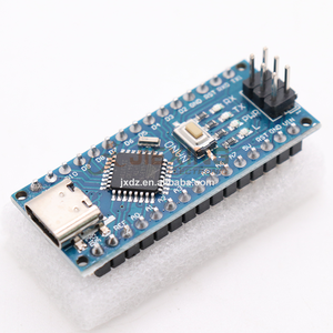 Placa DE DESARROLLO NANO V3.0 CH340 tipo C para módulos ATmega328P de encabezado de Pin soldado Arduino