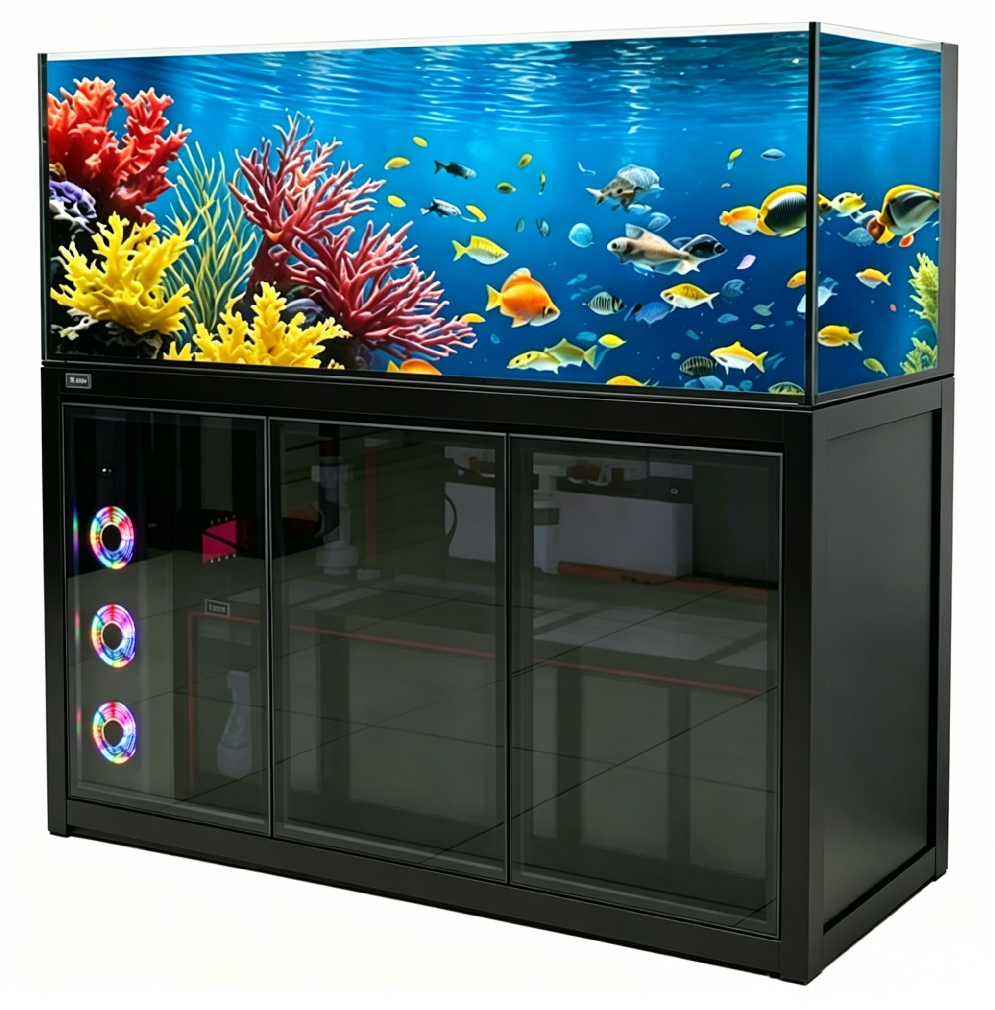 Black flat door