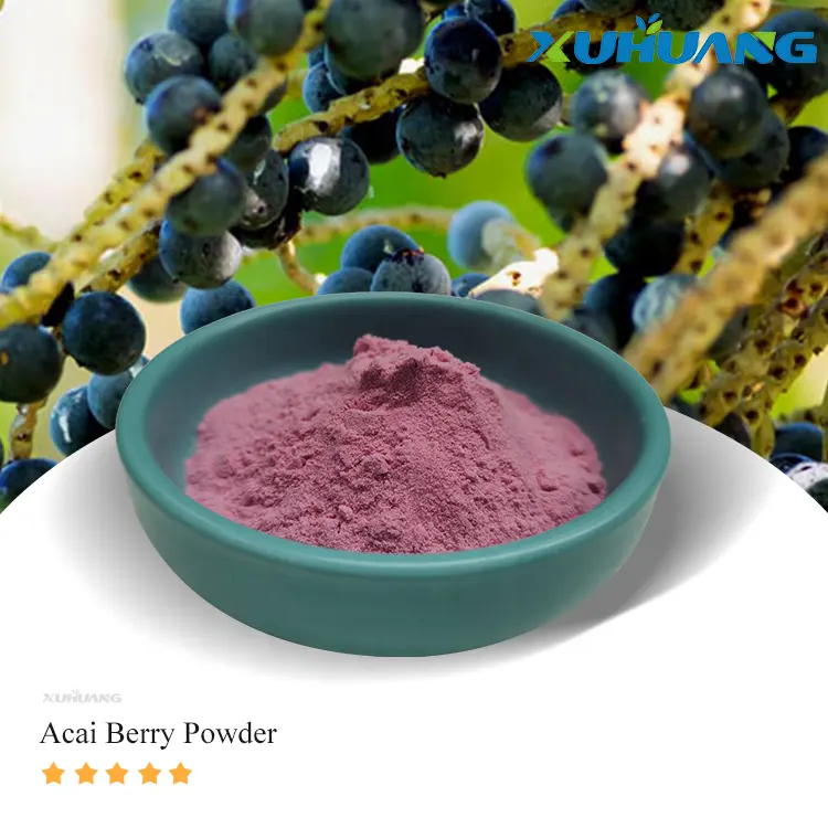 โรงงานอุปทาน Acai Berry สารสกัดจาก Anthocyanin 25% Acai Berry สารสกัดจาก