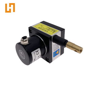 Codificador lineal de cable de dibujo para potenciómetro, 50x50mm, tamaño 0-10V 0-10K de Salida 0-1000mm