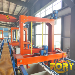Linyi Fory Automatic Zinc Plating Plant Barrel Chrome Plating Electroless <strong>Nickel</strong> Plating Equipment