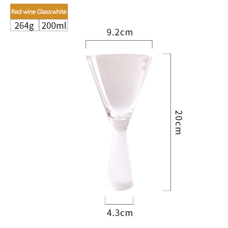 Copa de vino blanco-rojo