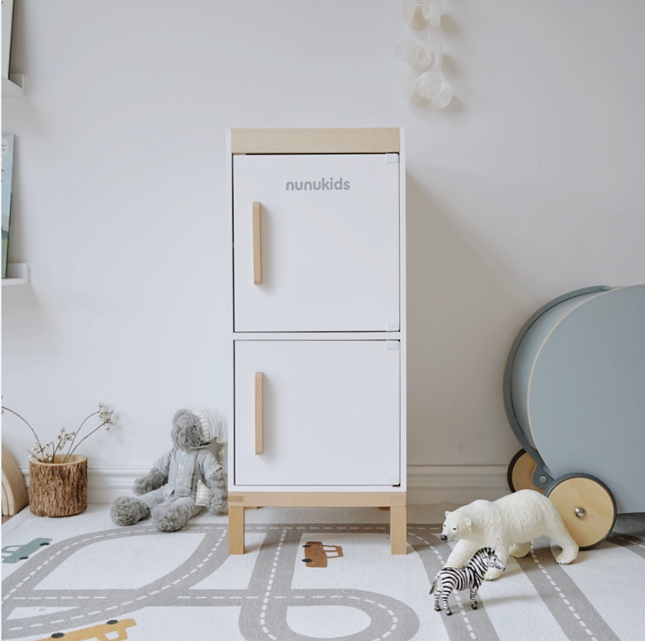 Beech wood refrigerator