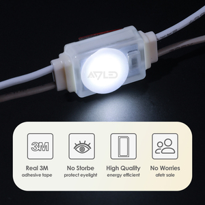Mini modülü 12v 0.36W 1 LED Lens ile 160 derece IP67 LED enjeksiyon modül lamba reklam işareti için - Product Image 5