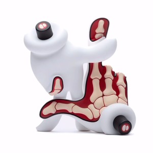 Özel PVC vinil 4D İki parmak el anatomisi modeli karikatür oyuncak baz reçine aksiyon figürleri dekorasyon için kutu ile Set - Product Image 3