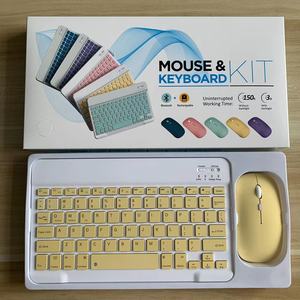 OEM inalámbrico recargable Mini teclado y ratón Kit para computadora móvil tableta portátil teclado y ratón Kit - Product Image 3