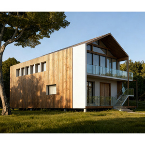 Mùa đông ấm áp 3D Max Rendering khái niệm không gian rừng tùy chỉnh thiết kế hiện đại khái niệm kế hoạch tổng thể cho các tòa nhà Kết Cấu Thép - Product Image 2