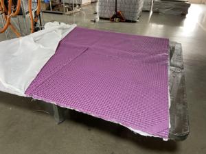保証された品質のホテルホームソフト5cmトッパーマットレス居心地の良い高級タイ100% ラテックスマットレス