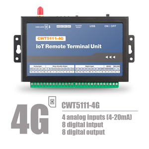 CWT5111 8DI 4AI 8DO Gsm Gprs 4g Wi-Fiリモートデータ収集モジュールRtuモデムサポートM2Mアプリケーション - Product Image 3