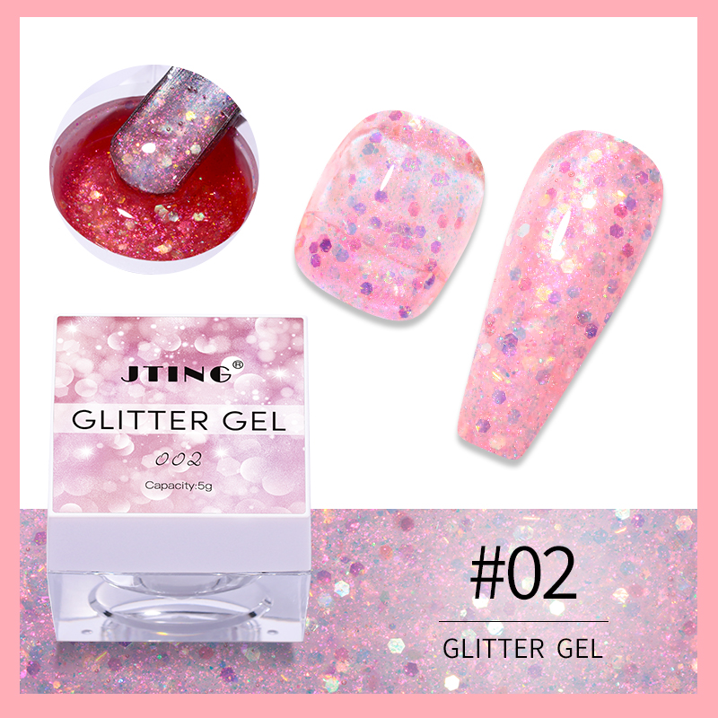 # 02 gel pailleté
