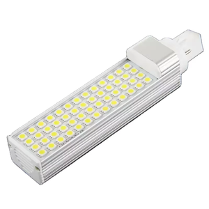 Boyid Popular SMD 2835 AC85-265V G24LEDライト-2ピン/4ピンのPLライトG24電球、2024年用の調光可能なG24LEDコーンライト。 - Product Image 1