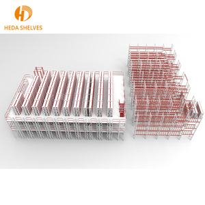 Mezzanino in acciaio per la raccolta di ordini multilivello con protezione contro la corrosione industriale Pallet scaffalature scaffali per lo stoccaggio in magazzini - Product Image 5