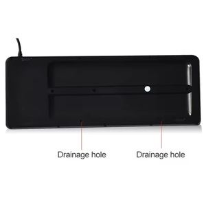 带触摸板的工业控制嵌入式塑料有线键盘 - Product Image 3