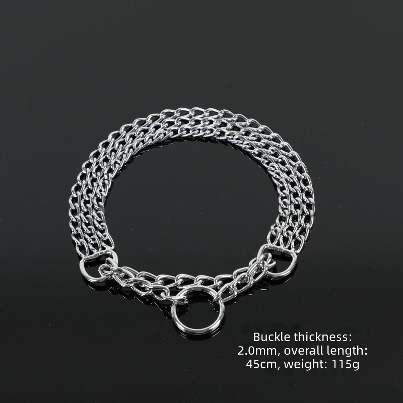 Three-row telescopic chain-20 mm 50 cm